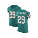 Nike Miami Dolphins #29 Minkah Fitzpatrick Aqua Green Alternate Men Stitched NFL Vapor Untouchable Elite Jersey