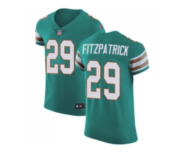 Nike Miami Dolphins #29 Minkah Fitzpatrick Aqua Green Alternate Men Stitched NFL Vapor Untouchable Elite Jersey