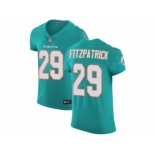 Nike Miami Dolphins #29 Minkah Fitzpatrick Aqua Green Team Color Men Stitched NFL Vapor Untouchable Elite Jersey