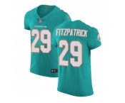 Nike Miami Dolphins #29 Minkah Fitzpatrick Aqua Green Team Color Men Stitched NFL Vapor Untouchable Elite Jersey