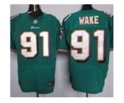 nike nfl jerseys Miami Dolphins #91 Cameron Wake Green [Elite]