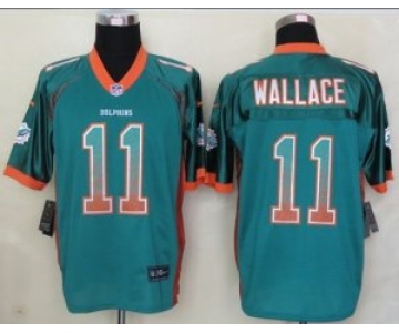 nike nfl jerseys miami dolphins #11 mike wallace green[Elite drift fashion]