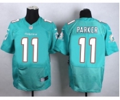 nike nfl jerseys miami dolphins #11 parker green[Elite]