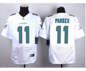 nike nfl jerseys miami dolphins #11 parker white[Elite]