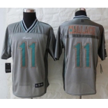 nike nfl jerseys miami dolphins #11 wallace grey[Elite vapor]