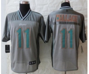 nike nfl jerseys miami dolphins #11 wallace grey[Elite vapor]