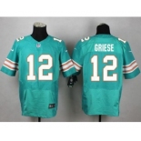 nike nfl jerseys miami dolphins #12 griese green[Elite]