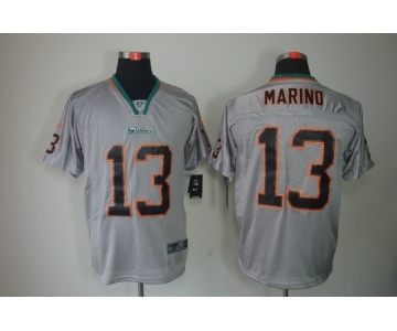 nike nfl jerseys miami dolphins #13 dan marino grey[Elite lights out]