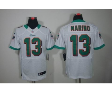 nike nfl jerseys miami dolphins #13 dan marino white[Elite]