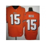 nike nfl jerseys miami dolphins #15 bess orange[Elite]