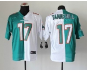 nike nfl jerseys miami dolphins #17 tannehill green-white[Elite split]