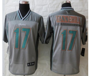 nike nfl jerseys miami dolphins #17 tannehill grey[Elite vapor]