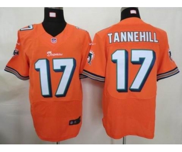 nike nfl jerseys miami dolphins #17 tannehill orange[Elite]