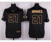 nike nfl jerseys miami dolphins #21 grimes black gold collection[Elite][grimes]