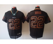 nike nfl jerseys miami dolphins #22 bush black[Elite lights out]