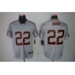 nike nfl jerseys miami dolphins #22 bush grey[Elite lights out]