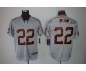 nike nfl jerseys miami dolphins #22 bush grey[Elite lights out]