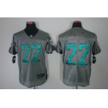 nike nfl jerseys miami dolphins #22 bush grey[Elite shadow]