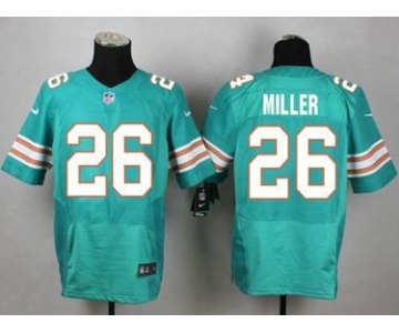 nike nfl jerseys miami dolphins #26 miller green[Elite]