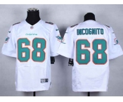 nike nfl jerseys miami dolphins #68 incognito white[Elite]