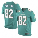 nike nfl jerseys miami dolphins #82 hartline green[Elite]