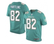 nike nfl jerseys miami dolphins #82 hartline green[Elite]