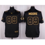 nike nfl jerseys miami dolphins #89 moore black gold collection[Elite][moore]