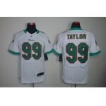 nike nfl jerseys miami dolphins #99 taylor white[Elite]