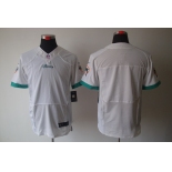 nike nfl jerseys miami dolphins blank white[Elite]