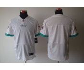 nike nfl jerseys miami dolphins blank white[Elite]