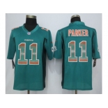 2015 new nike miami dolphins #11 parker green strobe jerseys[limited]