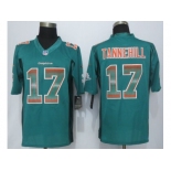 2015 new nike miami dolphins #17 tannehill green strobe jerseys[limited]