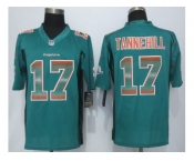 2015 new nike miami dolphins #17 tannehill green strobe jerseys[limited]