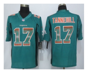 2015 new nike miami dolphins #17 tannehill green strobe jerseys[limited]