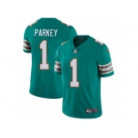 Men Nike Miami Dolphins #1 Cody Parkey Aqua Green Alternate Vapor Untouchable Limited Player NFL Jersey