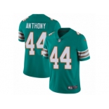 Men Nike Miami Dolphins #44 Stephone Anthony Aqua Green Alternate Vapor Untouchable Limited Player NFL Jersey