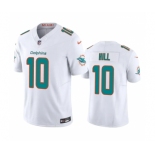 Men's Miami Dolphins #10 Tyreek Hill White 2023 F.U.S.E Vapor Limited Stitched Football Jersey