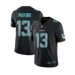 Men's Miami Dolphins #13 Dan Marino Black 2018 Impact Limited Stitched NFL Jersey