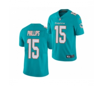 Men's Miami Dolphins #15 Jaelan Phillips Green 2021 Stitched Football Limited Jersey