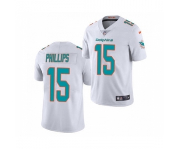 Men's Miami Dolphins #15 Jaelan Phillips White 2021 Stitched Football Limited Jersey