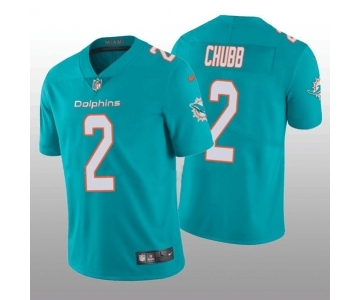 Men's Miami Dolphins #2 Bradley Chubb 2022 Aqua Vapor Untouchable Limited Stitched Jersey