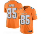 Men's Miami Dolphins #85 Mark Duper Orange 2016 Color Rush Stitched NFL Nike Limited Jersey