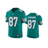 Men's Miami Dolphins #87 Erik Ezukanma Aqua Color Rush Limited Stitched Football Jersey