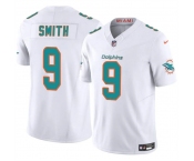 Men's Miami Dolphins #9 Jonnu Smith White 2024 F.U.S.E Vapor Limited Stitched Football Jersey