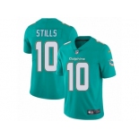 Men's Nike Miami Dolphins #10 Kenny Stills Vapor Untouchable Limited Aqua Green Team Color NFL Jersey