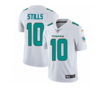 Men's Nike Miami Dolphins #10 Kenny Stills Vapor Untouchable Limited White NFL Jersey