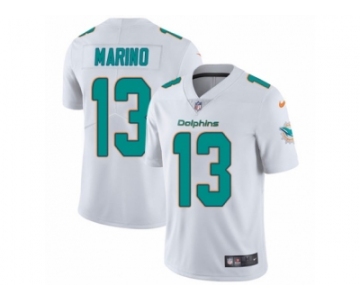 Men's Nike Miami Dolphins #13 Dan Marino Vapor Untouchable Limited White NFL Jersey