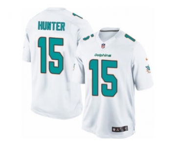 Men's Nike Miami Dolphins #15 Justin Hunter Limited White NFL Jersey