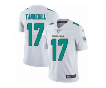 Men's Nike Miami Dolphins #17 Ryan Tannehill Vapor Untouchable Limited White NFL Jersey