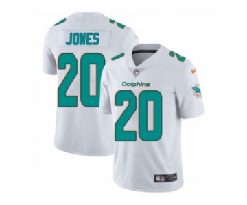 Men's Nike Miami Dolphins #20 Reshad Jones Vapor Untouchable Limited White NFL Jersey